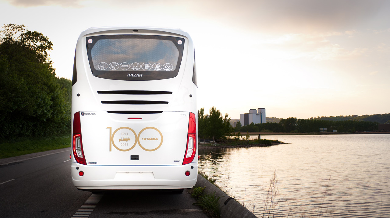 Autobus SCANIA IRIZAR I6 zezadu